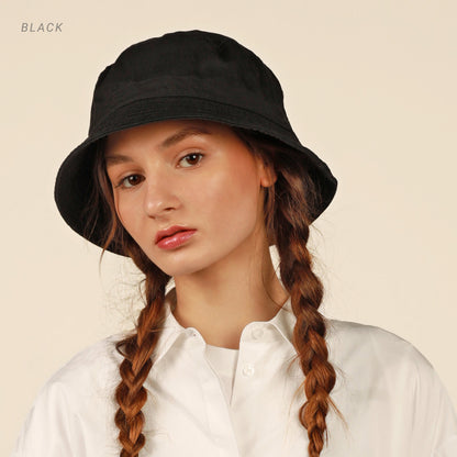 Heavy Washed Cotton Bucket Hat