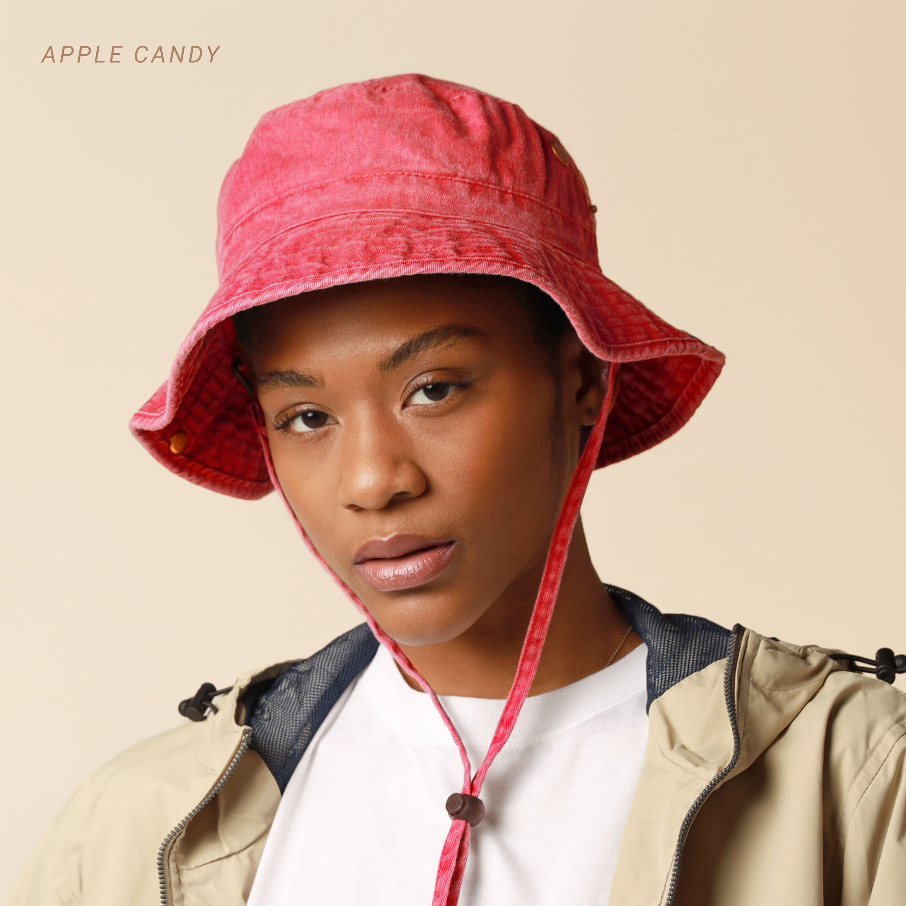 Cotton bucket hat deals