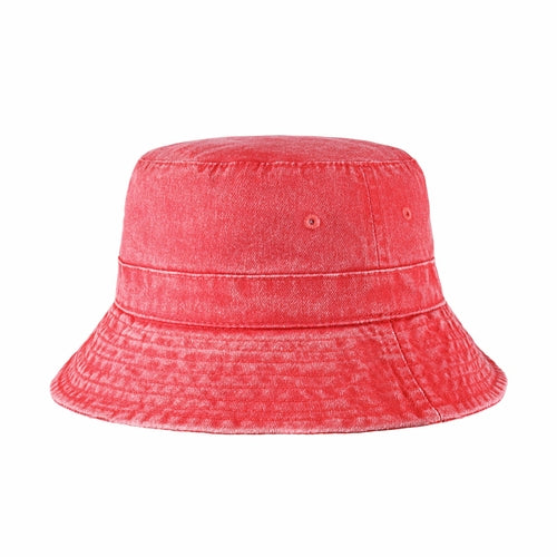 Heavy Washed Cotton Bucket Hat