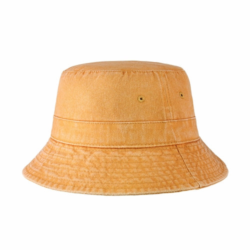 Heavy Washed Cotton Bucket Hat