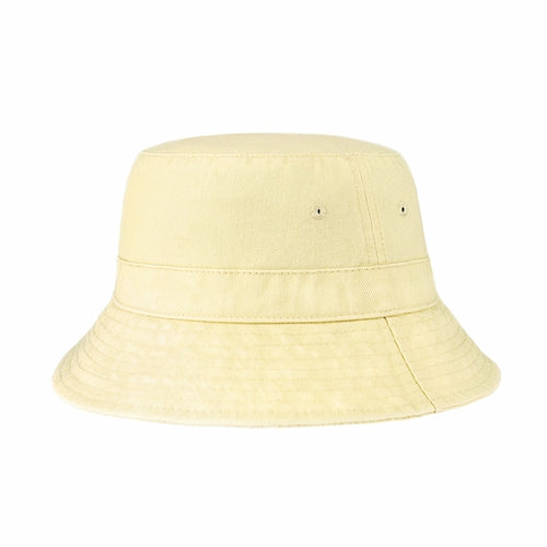 Heavy Washed Cotton Bucket Hat