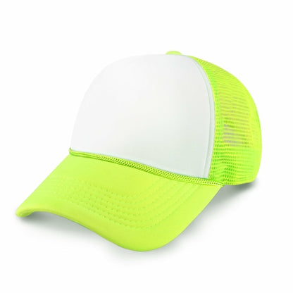 Two Tone Foam Mesh Trucker Cap with Rope