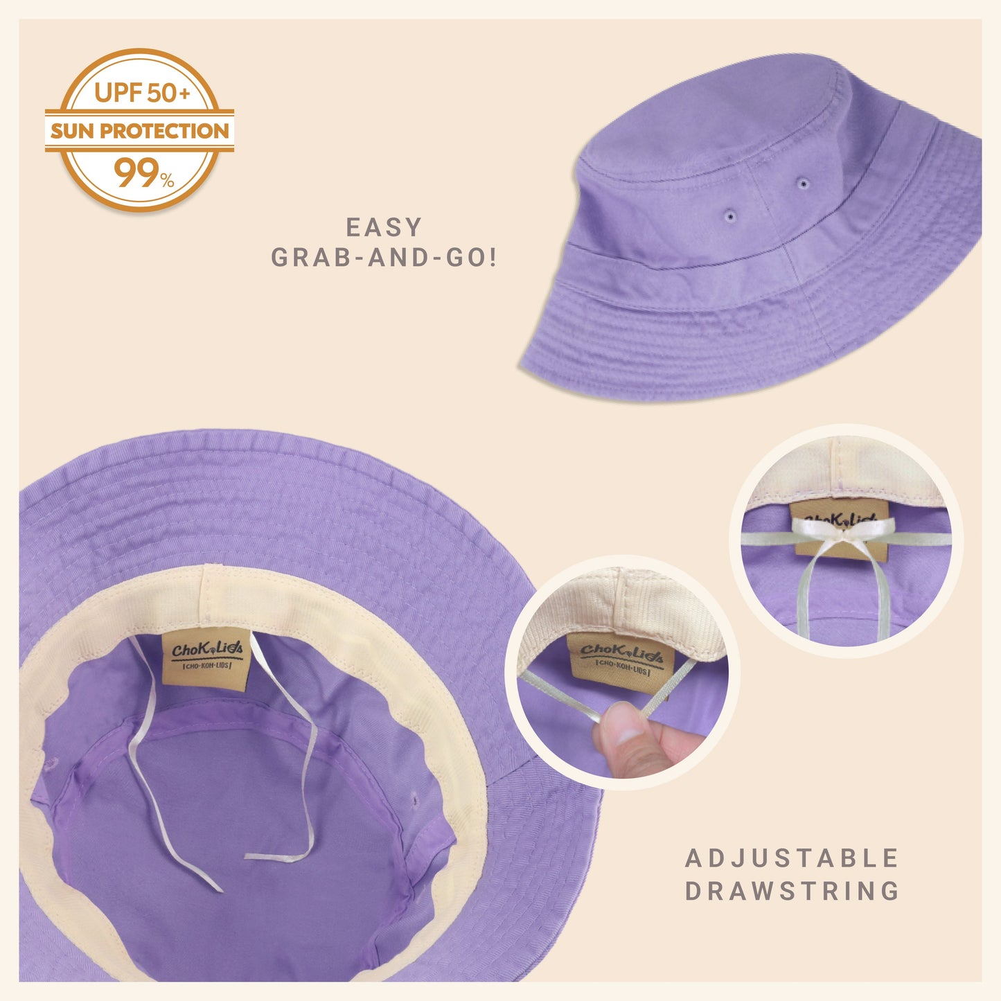 Heavy Washed Cotton Bucket Hat