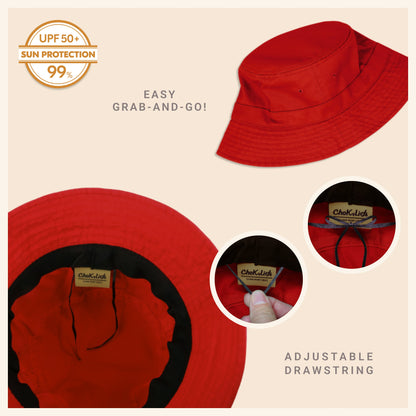 Heavy Washed Cotton Bucket Hat