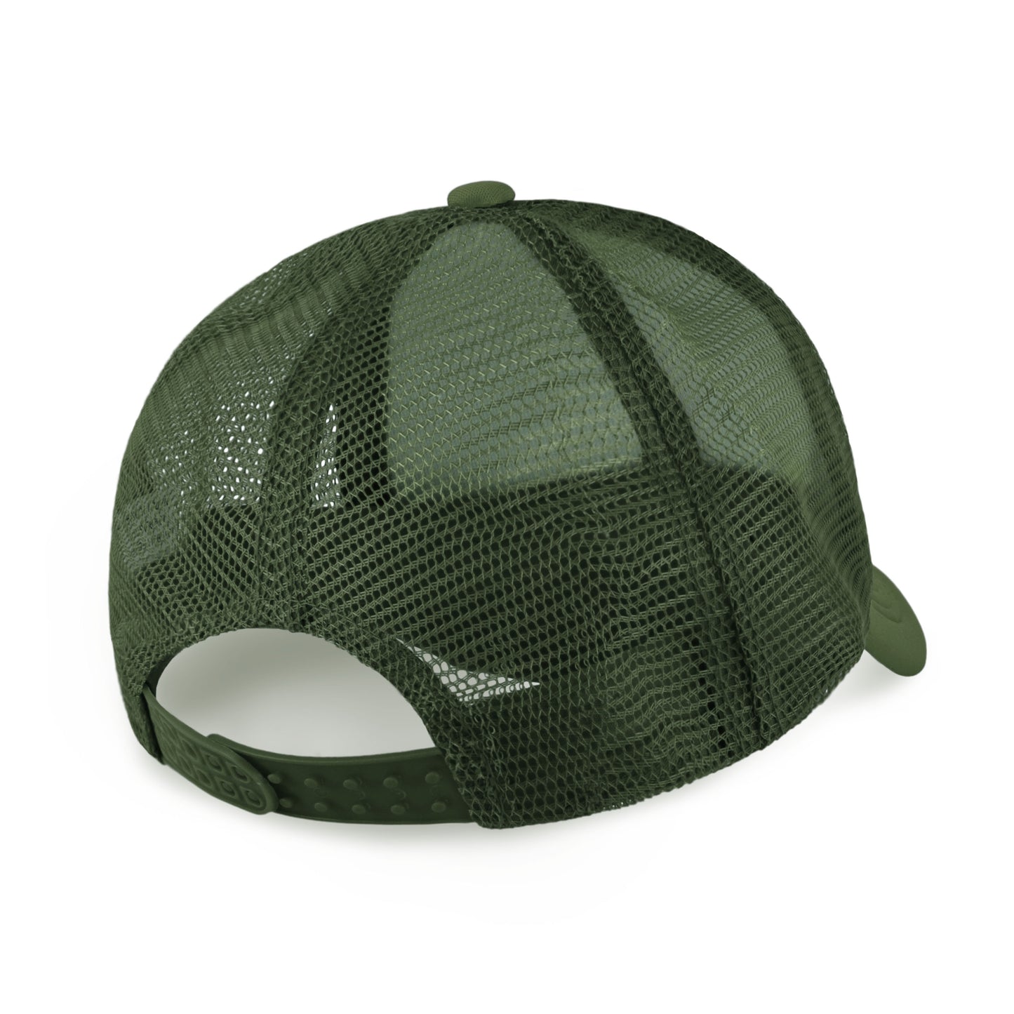 Two Tone Foam Mesh Trucker Cap with Rope